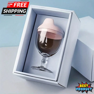 Taza de plástico alegre para niños 1 pieza taza para biberón de leche con tapa Foto 1 de 4