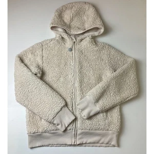 Athleta Girl So Snug Sherpa Zip Up Jacket Size 12 - Picture 1 of 18