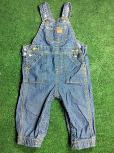 Lee Overalls Dark Denim Toddler Boy Size 9 Month - Picture 1 of 6