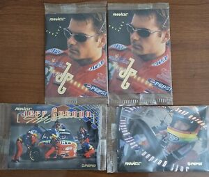Jeff Gordon 1997 PINNACLE Cards PEPSI NASCAR Set Of 3 Cards in Sealed Plastic 