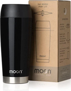 Moon 360° Travel Mug - Leakproof Insulated Coffee Mugs for Hot & Cold Drinks - T - Picture 1 of 9