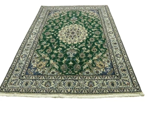 Magnifique Tapis Persan Nain En Soie (242 X 167 CM) Tapis Oriental Neuf - Bild 1 von 10