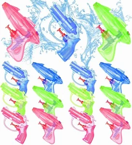 Abincee 15-Pack Water Gun for Kids,Water Blaster Squirt Gun in Bulk for Boys - Picture 1 of 5