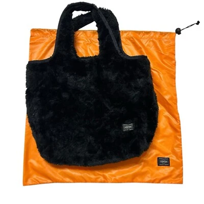 Bolso con asa 213 Porter Yoshida Boa negro raro Head Porter Japón Tanker clásico Foto 1 de 4