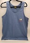 Big Dogs Mens Sz L Blue Tank Top How About A Nice Cold Bottle Of Shut The #!@*Up