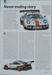 PORSCHE 911 GT3 R in 1-43 di Spark...un rapporto modello #2006c - Foto 1 di 1