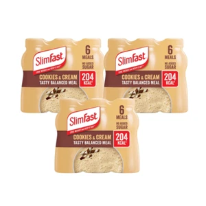 Slimfast Milkshake Cookies & Cream 6X325Ml | X 3 - Picture 1 of 1
