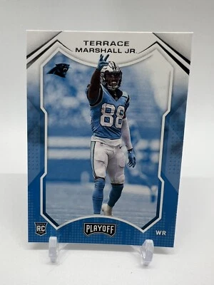 2021 Panini Playoff Football Terrace Marshall Jr. RC #220 Carolina Panthers - Image 1 of 2