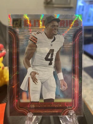 2022 Panini Donruss - The Elite Series #ES-23 Deshaun Watson - Image 1 of 2