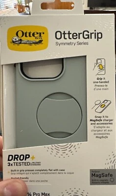 OtterBox OtterGrip SYMMETRY SERIES Case for iPhone 14 Pro Max -Chill Out (Green) - Image 1 of 2