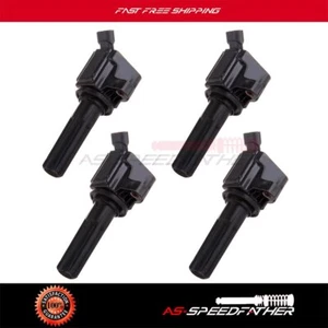4pcs New Ignition Coil Coils for 2006-2012 Chevy GMC Hummer Saab 2.9L 3.7L 4.2L - Picture 1 of 6