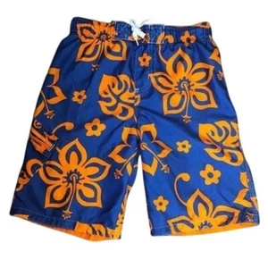 Floral Swim Trunks - Cherokee - Boy's  Size 8/10 - Picture 1 of 7