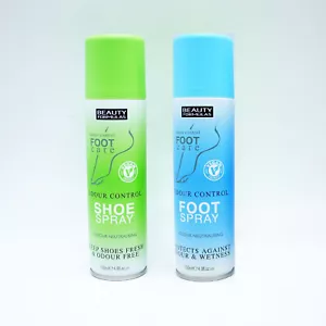 Beauty Formulas Geruch Schuhspray & Fußspraydosen antibakteriell & antimykotisch - Bild 1 von 2