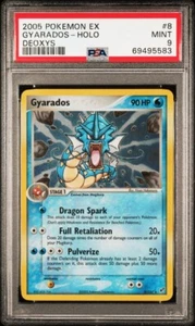 Pokemon 2005 EX Deoxys Gyarados Holo Rare PSA 9 - Picture 1 of 1
