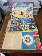 UNIQUE VINTAGE GREEK LITHO BOARD GAME - SPACE RACE - BY ION FROM 70s