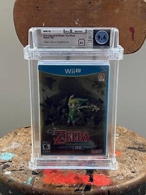NEW ✹ Legend Of Zelda Wind Waker ✹ Nintendo Wii U ✹ WATA 9.6 A+ ✹ RARE VARIANT - Image 1 of 4