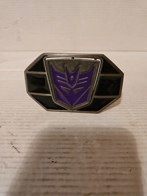 TRANSFORMER ENGATION MORE THEN MEETS THE EYE HEBILLA DE CINTURÓN REVERSIBLE METAL 4" Foto 1 de 4