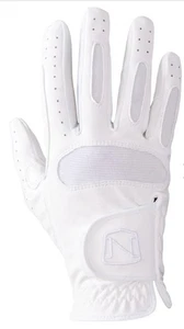 Noble Outfitters Ready to Ride Show gloves white 6 tack equestrian equine rider - Picture 1 of 2