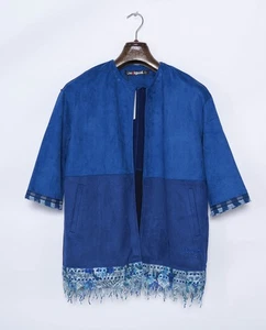 Desigual Women's Jacket Size M Embroidered Jacket 19SWEWX0 RRP: 99.95Eur - Picture 1 of 9