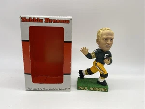 Paul Hornung #5 Autografiado Green Bay Packers NFL Leyenda Bobble Head - Imagen 1 de 9