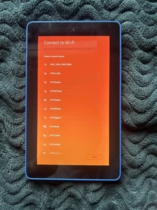 Tablet Amazon Kindle Fire 7 8GB - 5ª Generación (SV98LN) Azul Probada ¡¡Funciona!!! - Imagen 1 de 2