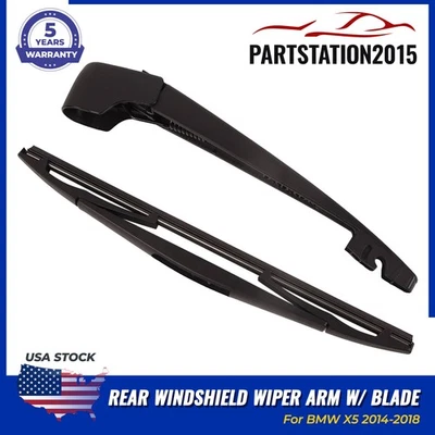 Brazo limpiaparabrisas trasero con hoja para BMW X5 2014-2018 61627294431 Foto 1 de 4