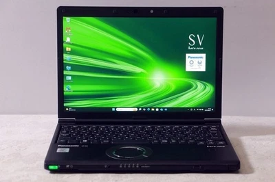 Panasonic  Let's note CF-SV9 10th Black Core i5 SSD 256GB 8GB DVD Used From JP - Image 1 of 4