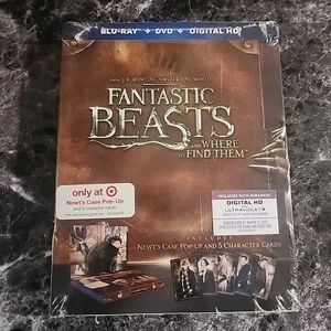 Fantastic Beasts Target Exclusive 2-Disc Blu-ray DVD Sealed Collectible Edition - Picture 1 of 5