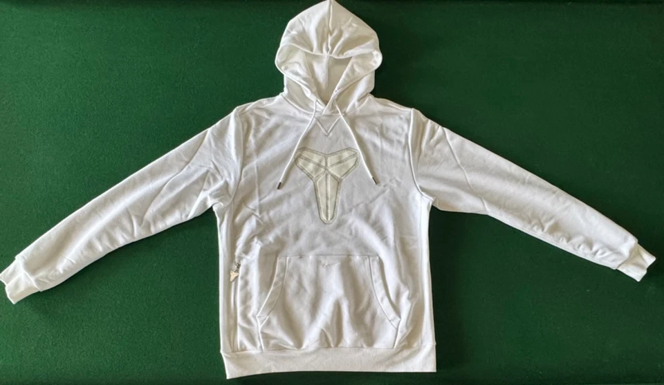 Nike Kobe Halo Pullover Fleece Hoodie White Dri-FIT HF0066-100 Men’s Large