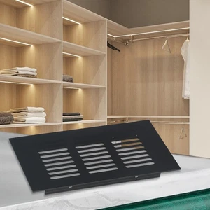 Air Vent Grille Ducting Ventilation Cover For Cabinets/Wardrobes Aluminum Alloy - Picture 1 of 82
