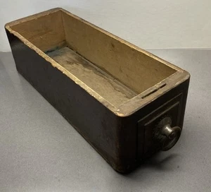 Vintage Antique Treadle Sewing Machine Wooden Wood Drawer - Picture 1 of 14