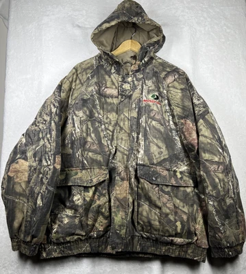 Mossy Oak Jacket 3XL Adult Camouflage Mossy Oak Break Up Full Zip - Image 1 of 4
