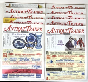 Antique Trader Weekly Issues Lot 10 America's Antiques Collectibles Marketplace - Picture 1 of 21