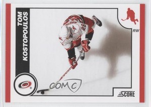 2010-11 Score French Back Tom Kostopoulos #120