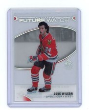 Doug Wilson 2020-21 SP Signature Edition Legends Acetate (JDes2) #356 Chicago