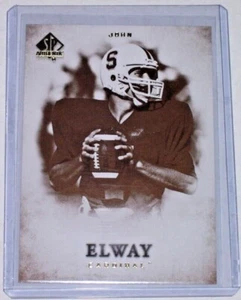 2012 SP auténtica tarjeta base SP John Elway Stanford Denver Broncos - Imagen 1 de 1