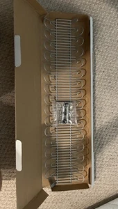 IKEA - SIGNUM Cable management, horizontal, silver color 27 1/2" New - Picture 1 of 4