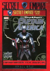 2017 Upper Deck Marvel Annual #SE-1 - Captain America: Steve Rogers #16 - Picture 1 of 2