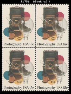 USA5 #1758 MNH BL4 Photography - Bild 1 von 1