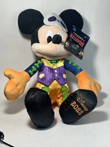 Disney Parks Mickey Mouse Halloween 2023 Glow-in-the-Dark Plush 15" NWT - Picture 1 of 2
