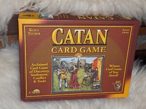Catan Card Game + Expansion Mayfair Revised Edition OOP Wooden Pieces