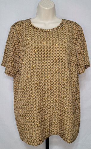 Camicia Michael Kors maniche corte con collana taglia 12! *Spedizione gratuita*