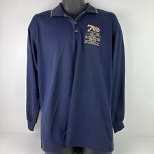 Vintage 1998 Marino Made in Australia RFDS 70th Anniversary Long Sleeved Polo