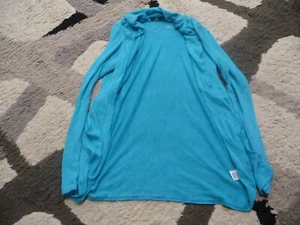 Laila Jayde Womens Cardigan Sweater Large Blue - Picture 1 of 2