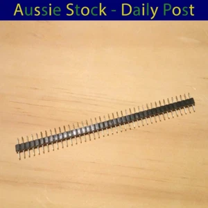 5pcs 40 Pin 1x40 Single Row Male 2.54mm Pitch Header Straight - Bild 1 von 1