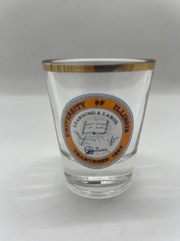University of Illinois Shot Glass Cover