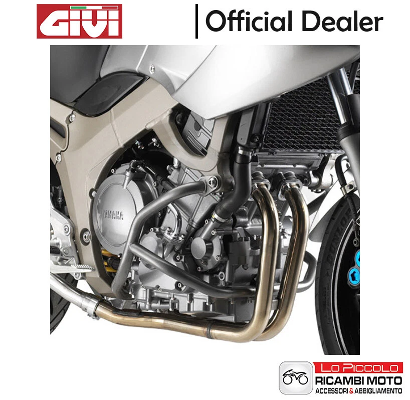 TN347 GIVI PARAMOTORE PARACOLPI TUBOLARE NERO YAMAHA TDM 900 2011 2012 - Immagine 1 di 1