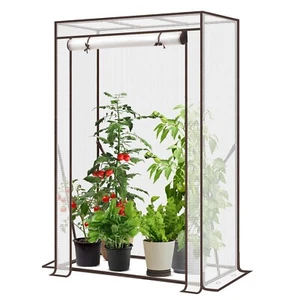 Verstärktes Foliengewächshaus Gewächshaus Treibhaus Tomatenhaus Pflanzenhaus - Bild 1 von 7