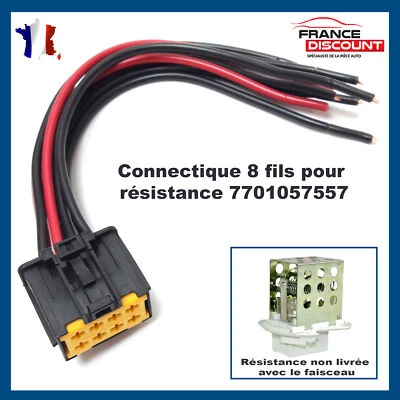 Câblage pour résistance de chauffage pour Renault Master 2 Movano Dci 7701057557 - Immagine 1 di 4