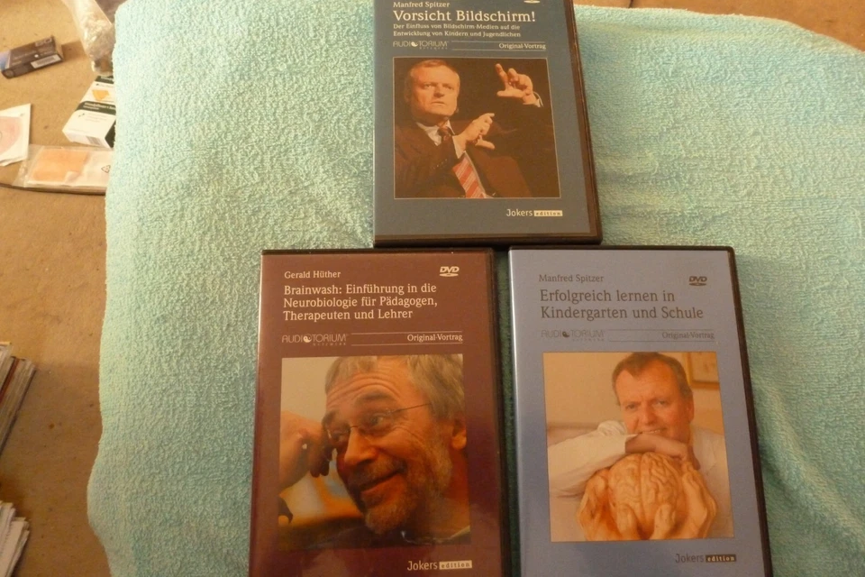 Manfred Spitzer/ Gerald Hüther ( Hirnforschung 3 DVD´s) - Bild 1 von 1